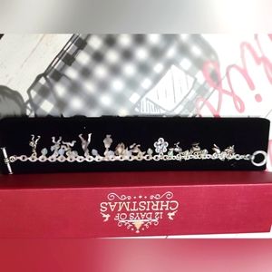 Beautiful Christmas Charm Bracelet